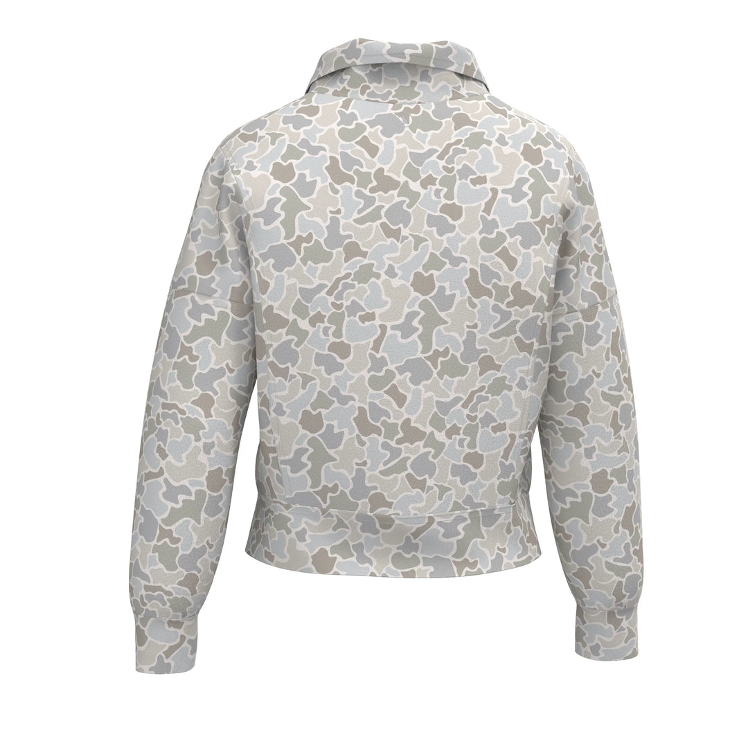 The Local Girl Velvet Fleece Quarter Zip