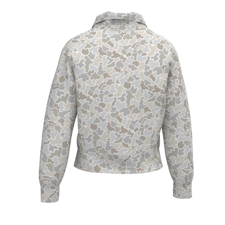 The Local Girl Velvet Fleece Quarter Zip