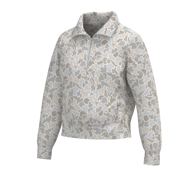 The Local Girl Velvet Fleece Quarter Zip