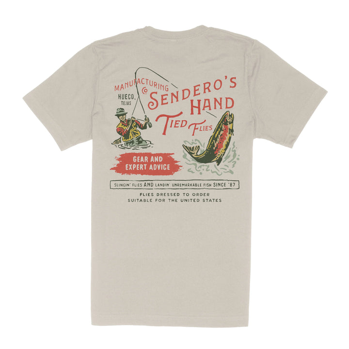 The Sendero Hand Tied Flies Tee