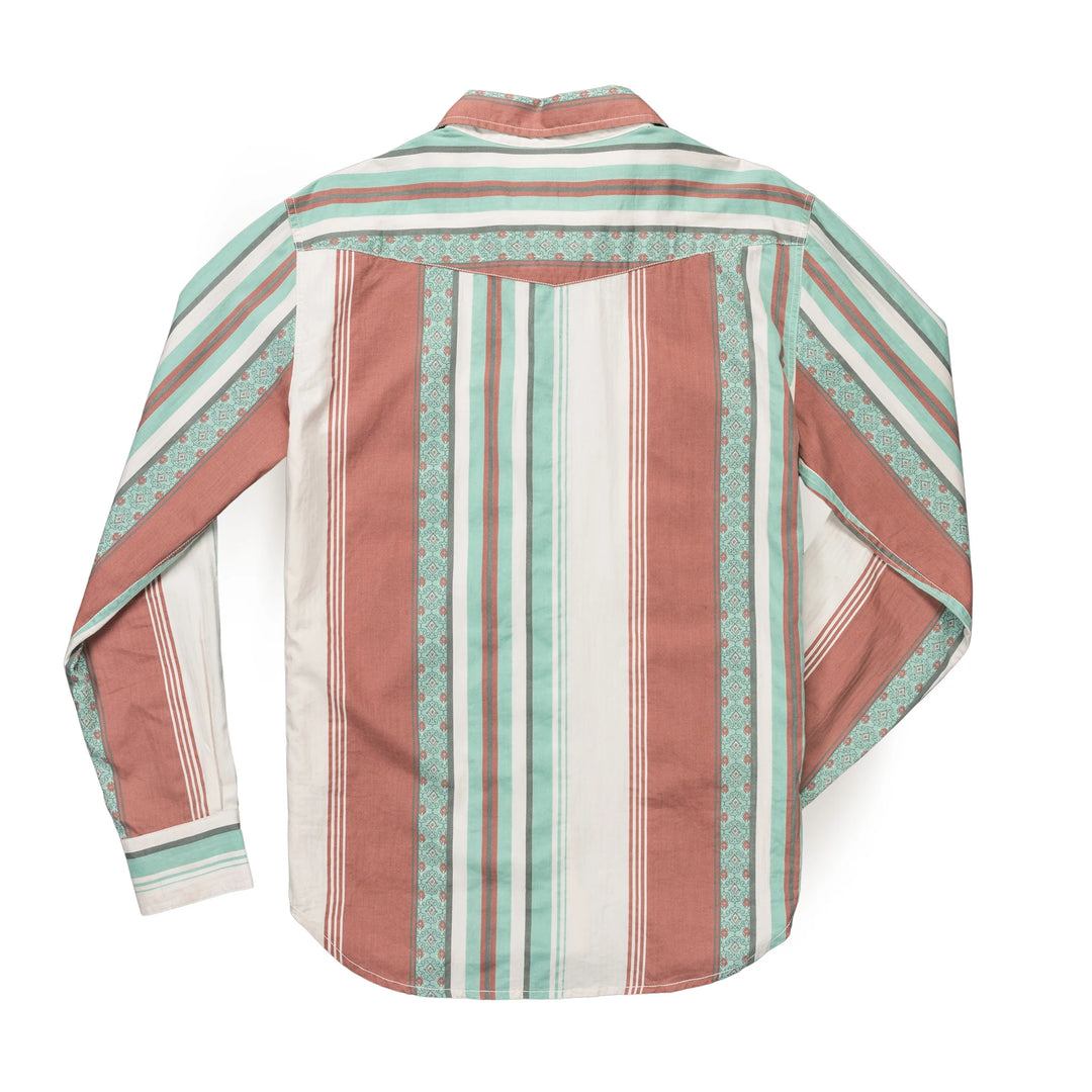 The Sendero Serape Pearl Snap Long Sleeve Shirt