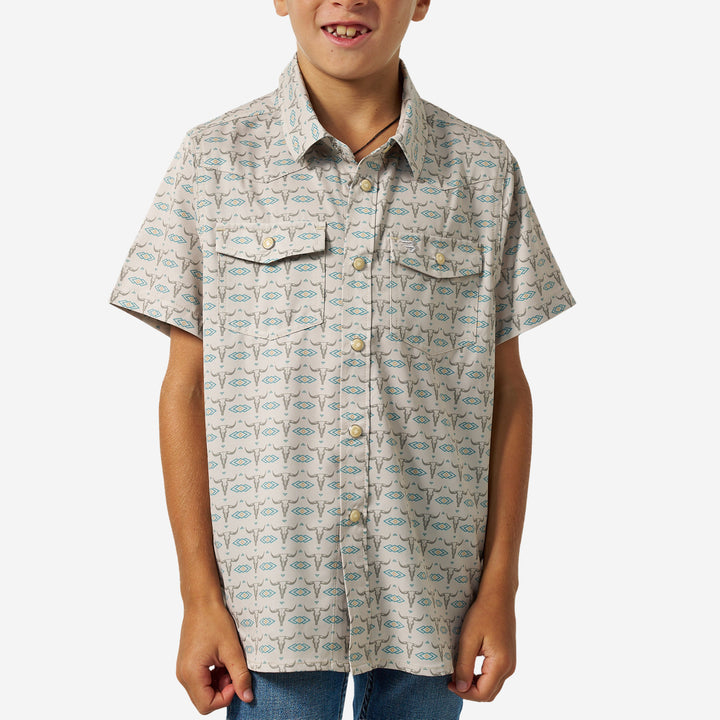 Burlebo Youth Performance Western Shirt
