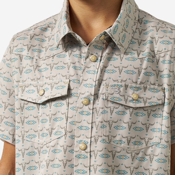 Burlebo Youth Performance Western Shirt