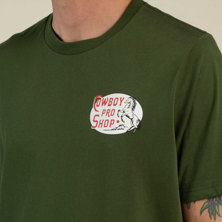 The Sendero Cowboy Pro Shop Tee