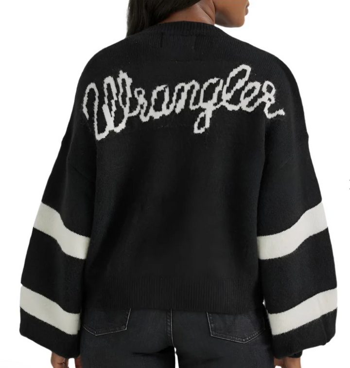 Wrangler® Preppy Logo Cardigan