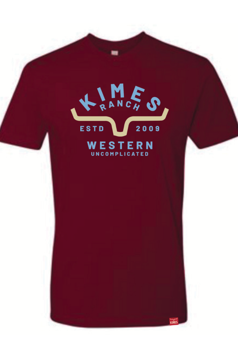 Kimes Ranch Easy Does It Tee – Wildflower / Texaholic®