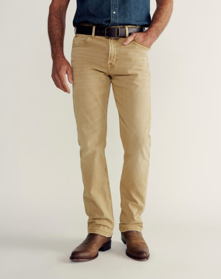 The Tecovas Men's Slim Straight Stretch Twill Jeans