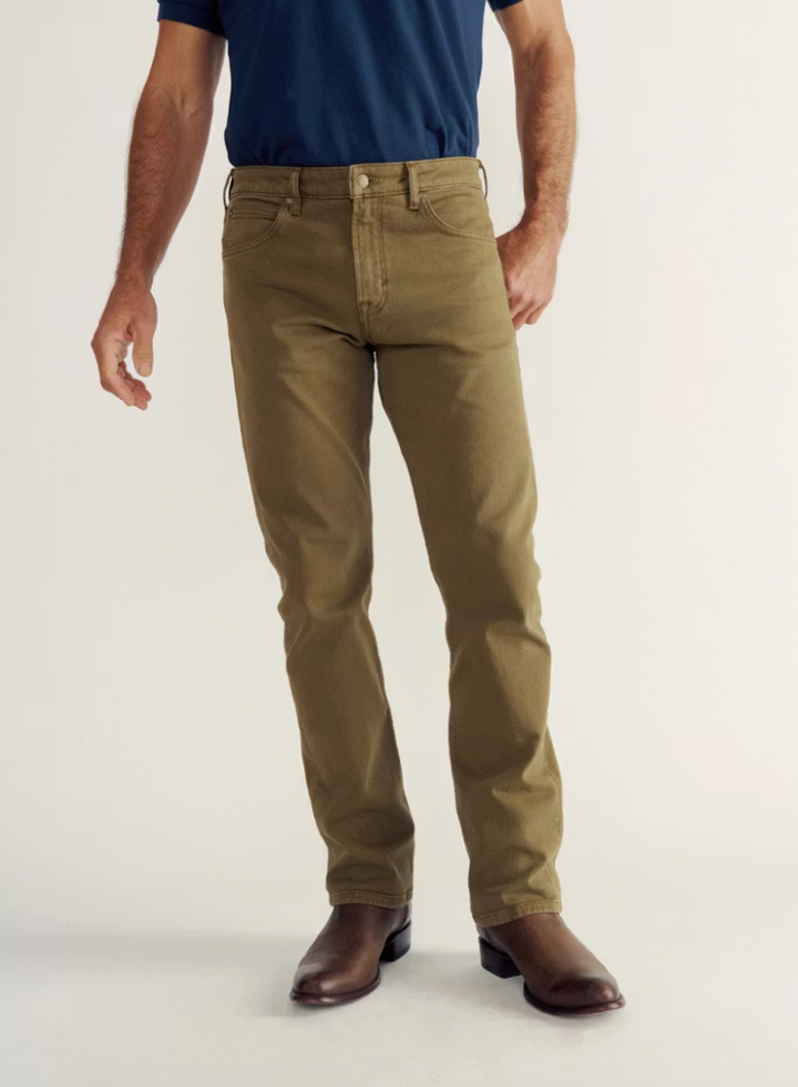 The Tecovas Men's Slim Straight Stretch Twill Jeans