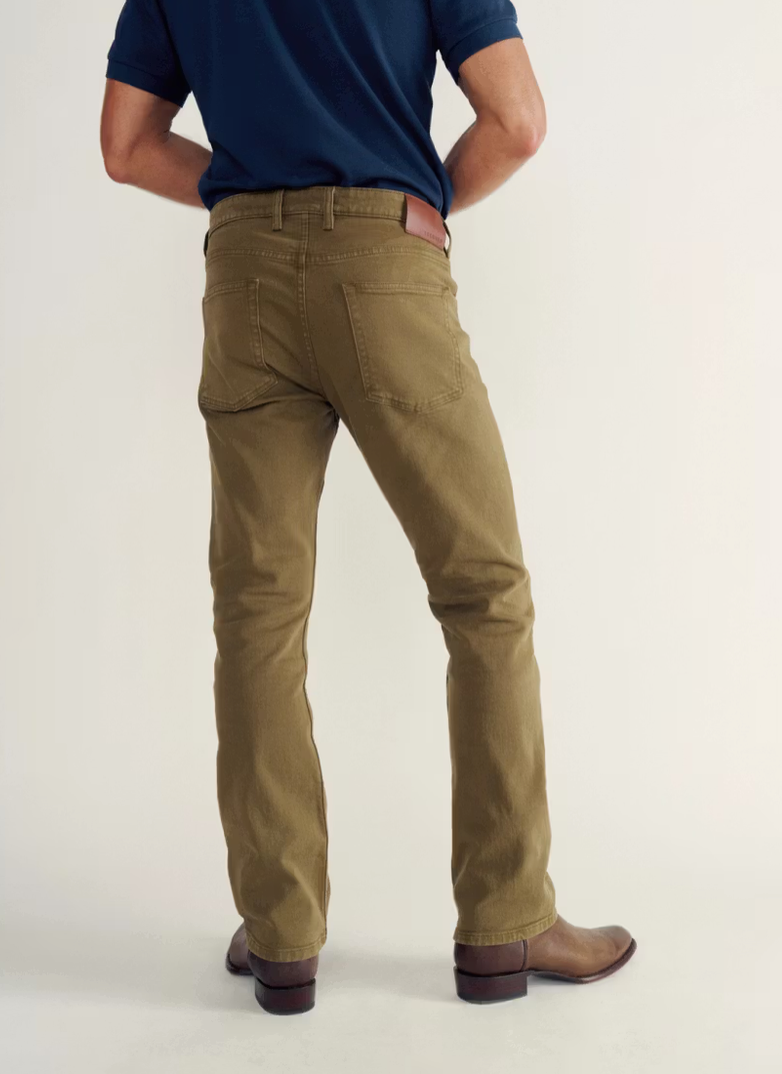 The Tecovas Men's Slim Straight Stretch Twill Jeans