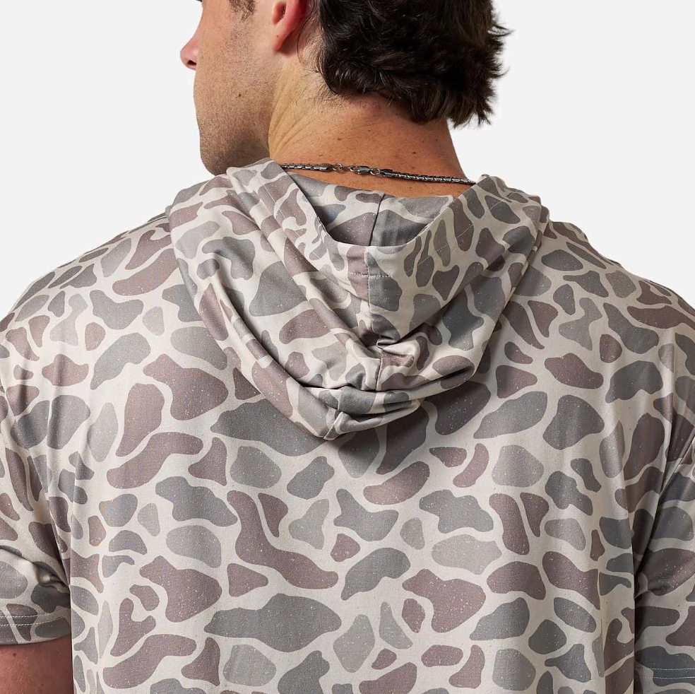 Burlebo Short Sleeve Performance Hoodie