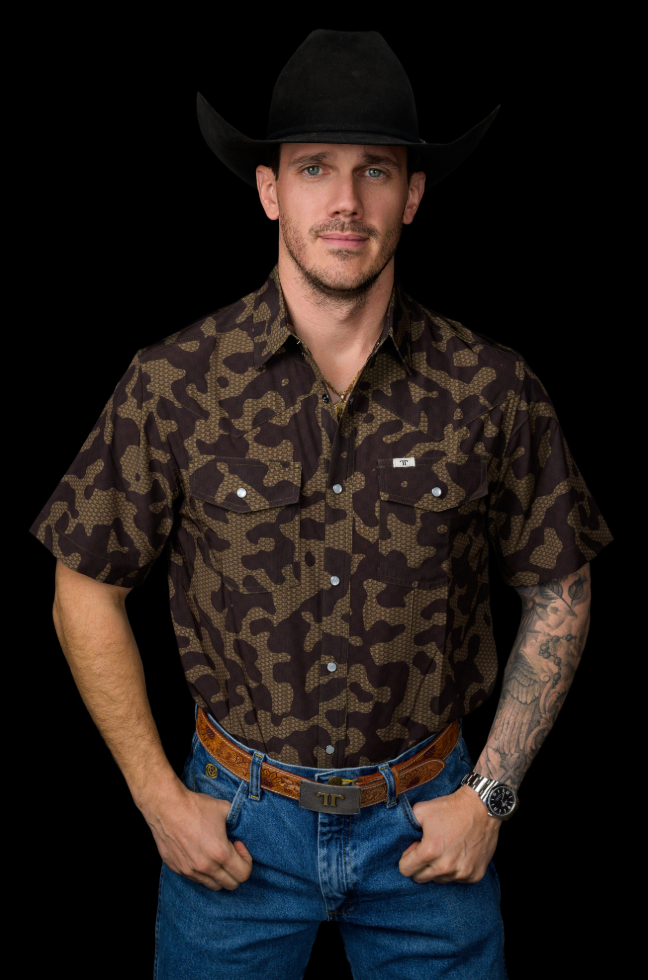 The Gage Short Sleeve Pearl Snap Shirt