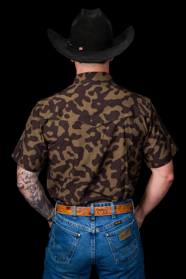 The Gage Short Sleeve Pearl Snap Shirt