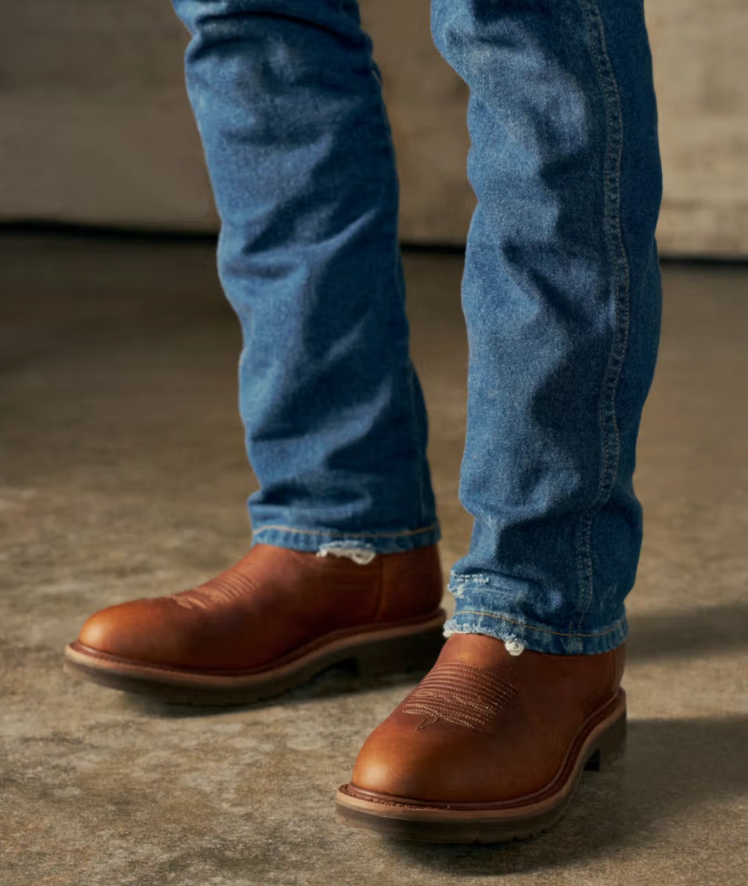 Tecovas Longhaul Waterproof Round Composite Toe Work Boot