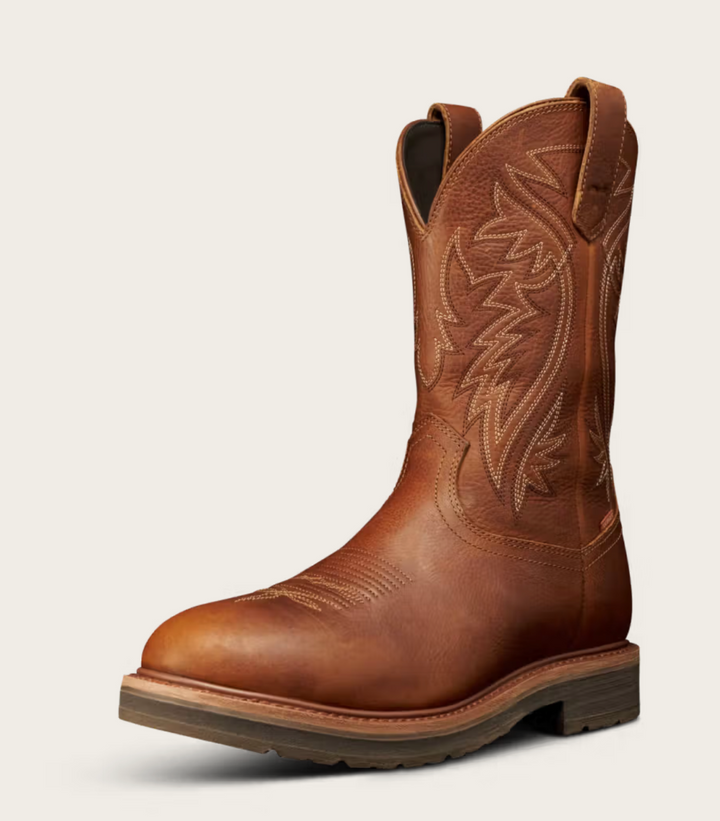 Tecovas Longhaul Waterproof Round Composite Toe Work Boot