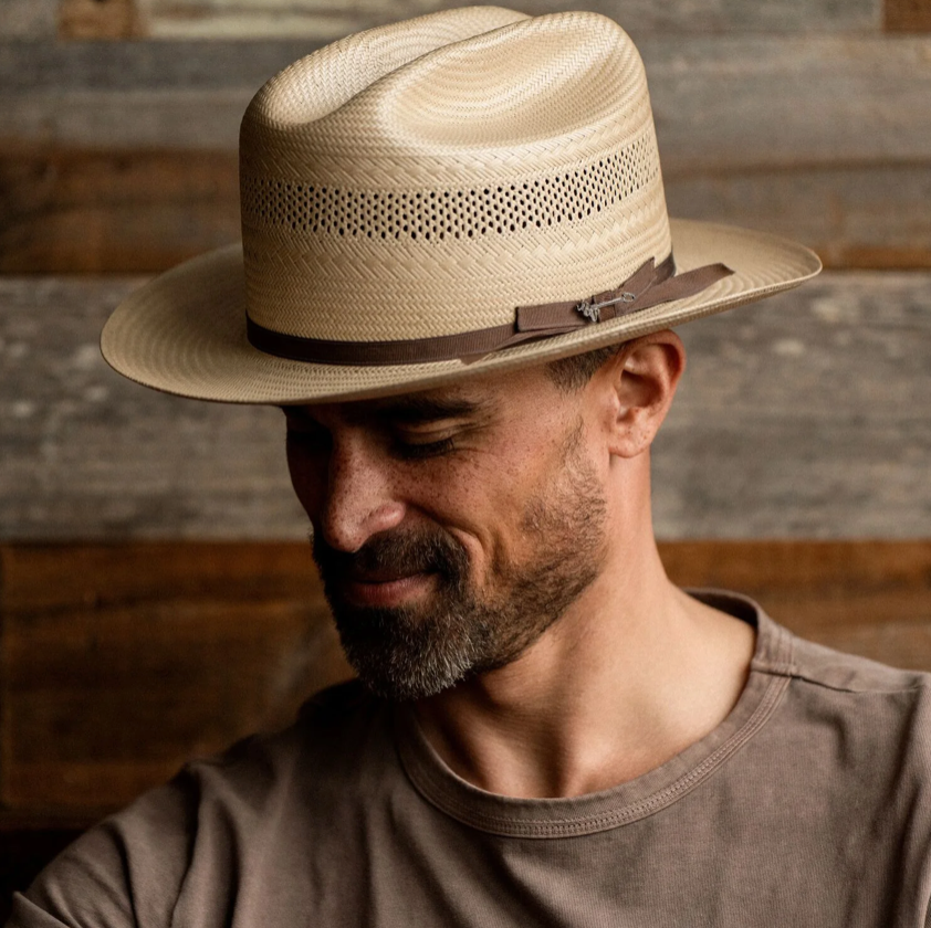 Stetson Open Road Vent 10X Straw Hat