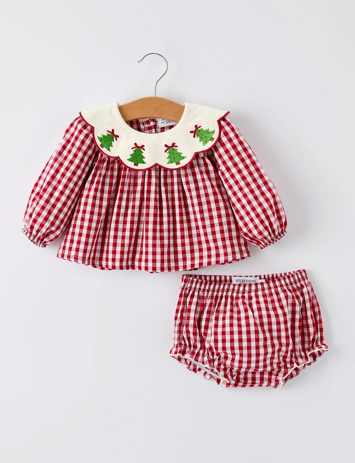The Gracyn Baby Bloomers Set