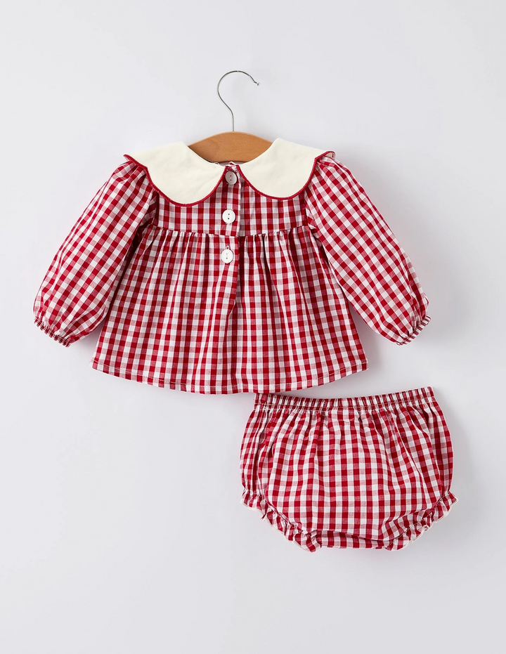 The Gracyn Baby Bloomers Set