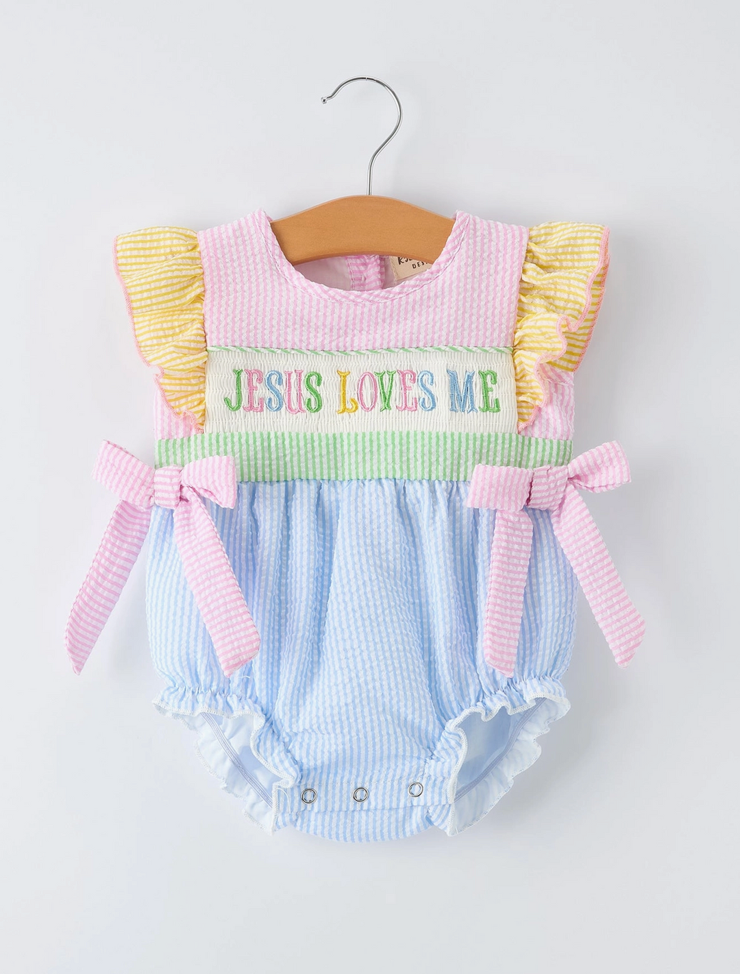 The Jesus Loves Me Baby Romper