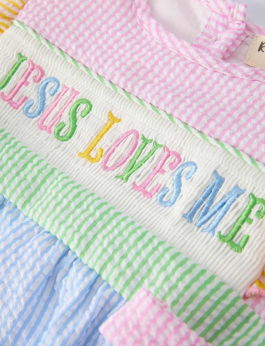 The Jesus Loves Me Baby Romper