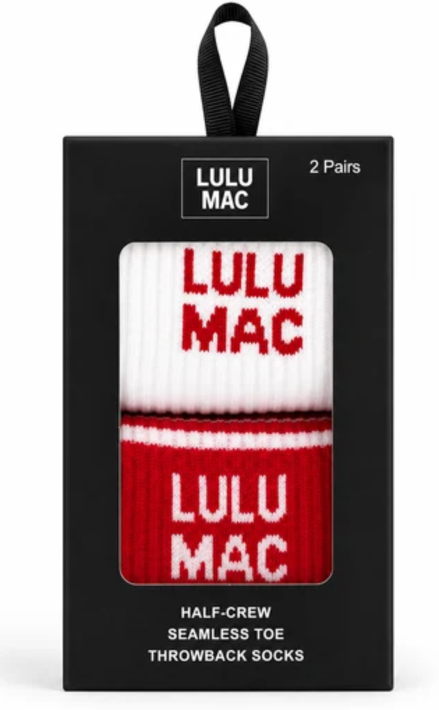 Lulu Mac Socks - 2 Pair Box
