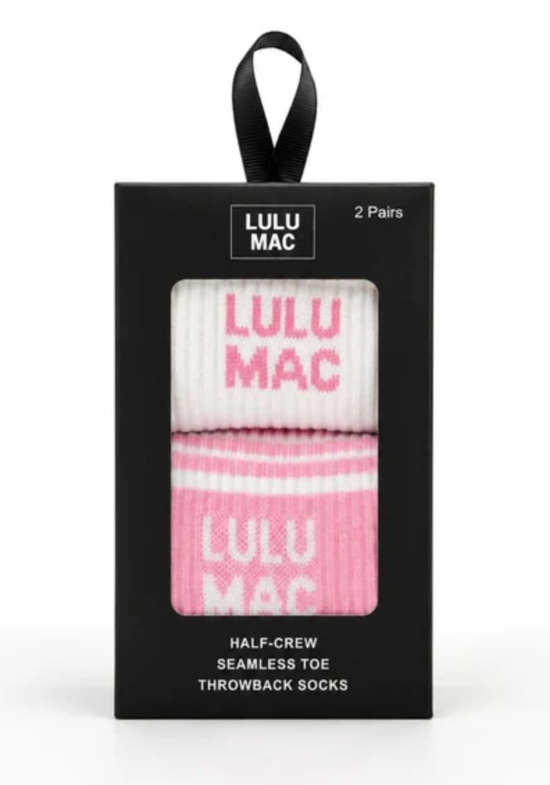 Lulu Mac Socks - 2 Pair Box