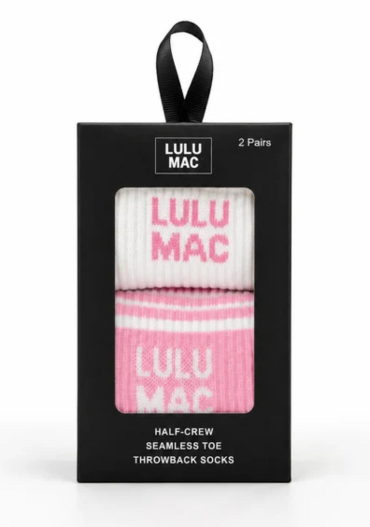 Lulu Mac Socks - 2 Pair Box