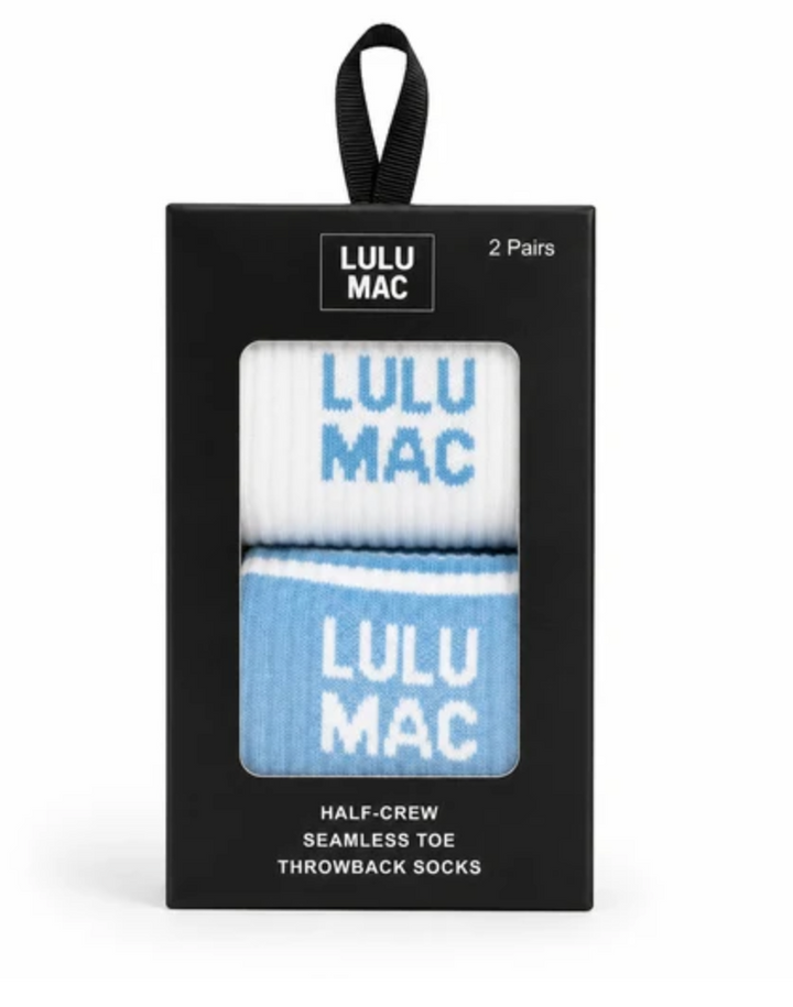 Lulu Mac Socks - 2 Pair Box