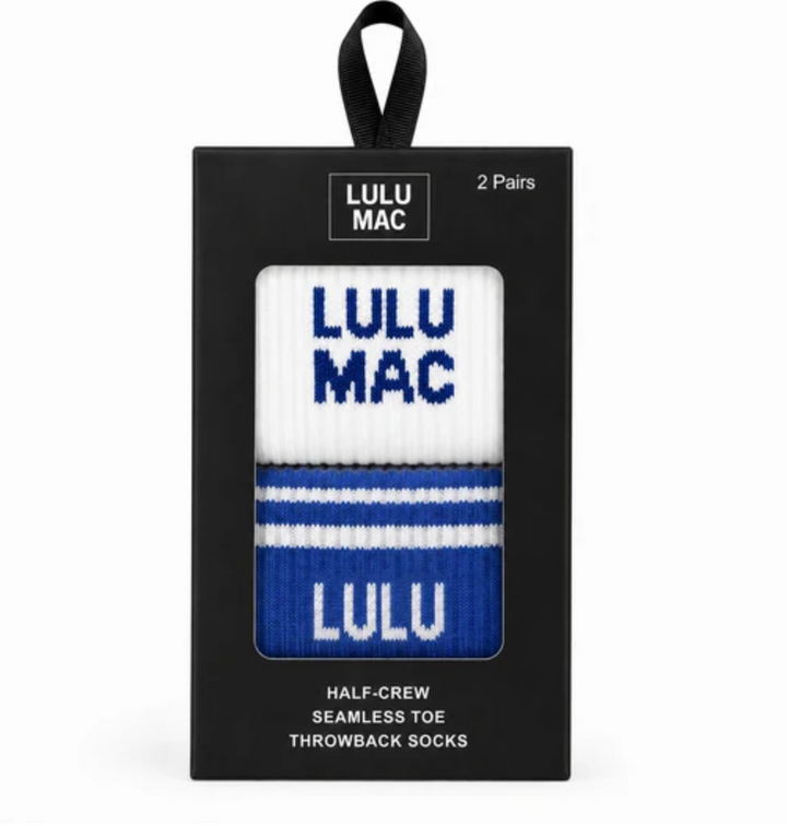 Lulu Mac Socks - 2 Pair Box