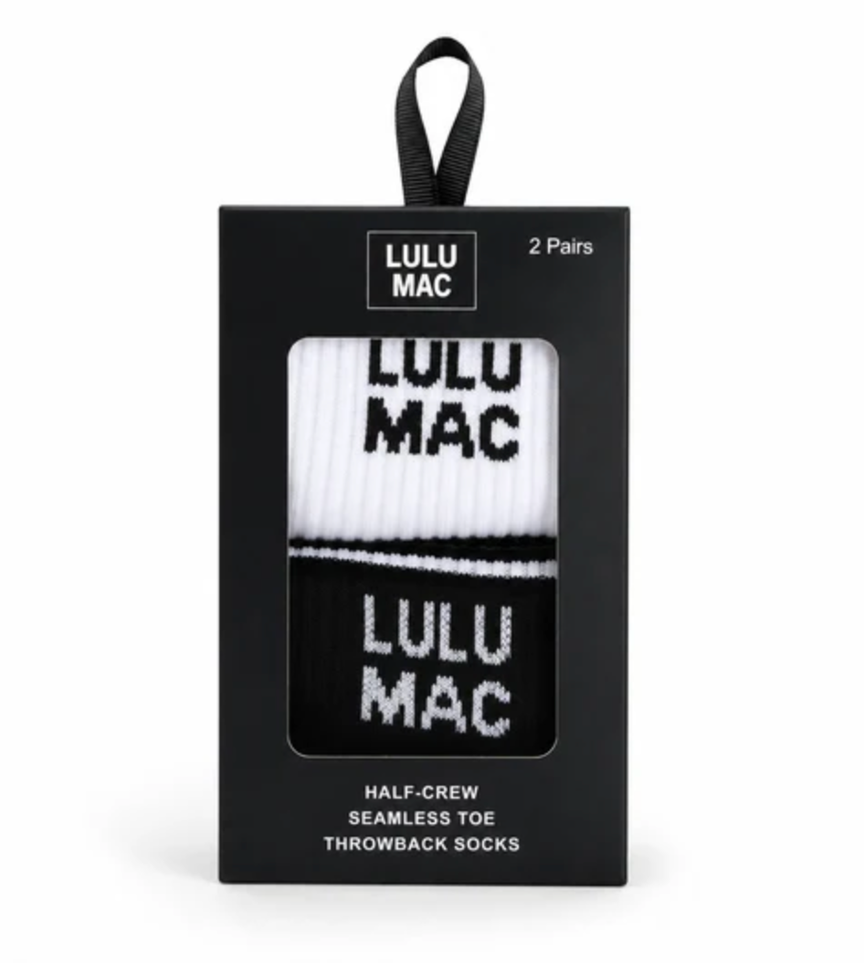 Lulu Mac Socks - 2 Pair Box