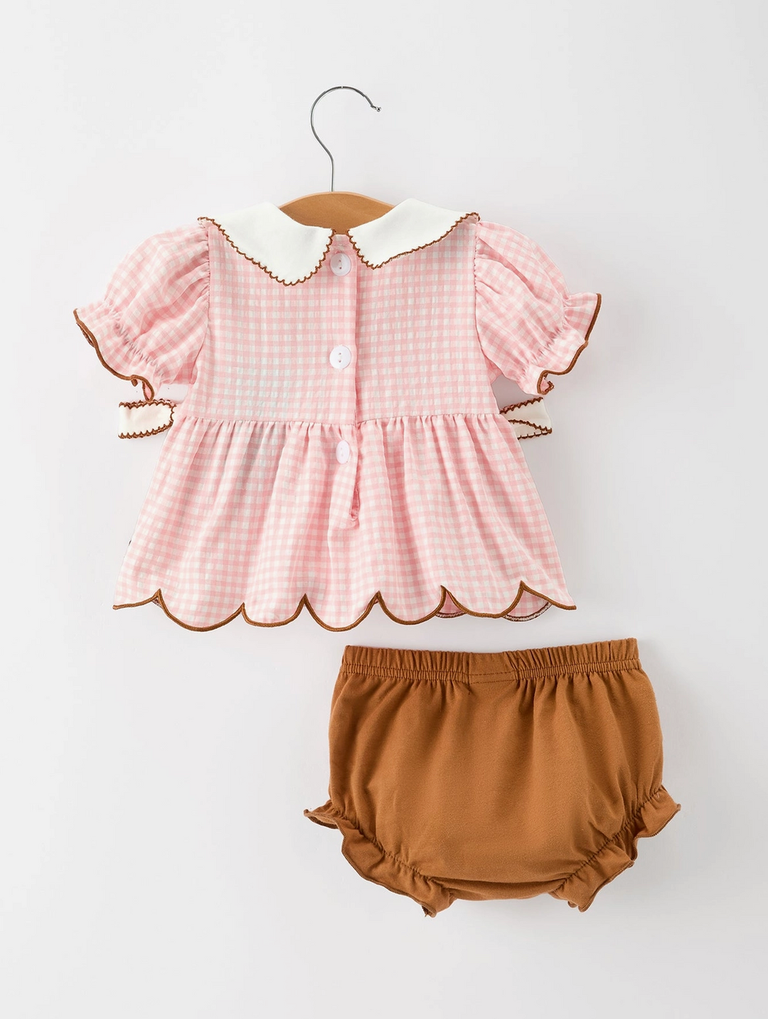 The Kenley Baby Bloomer Set
