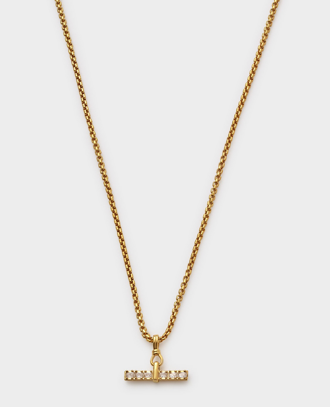 Katie Loxton Lustre T-Bar Necklace
