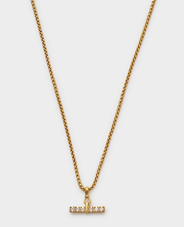 Katie Loxton Lustre T-Bar Necklace