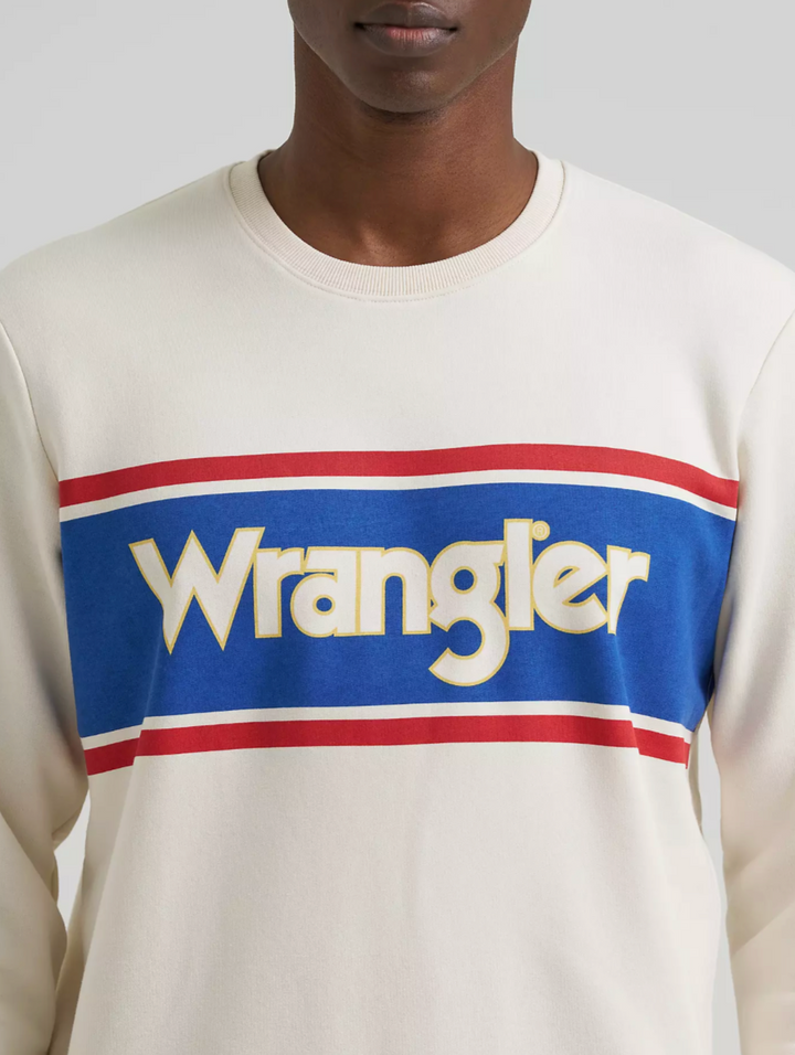 Wrangler Men's Legacy Logo Fleece Sweatshirt