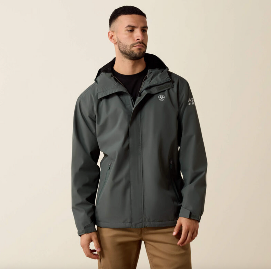 Ariat Men's Rebar Stormshell Lightweight Waterproof Jacket