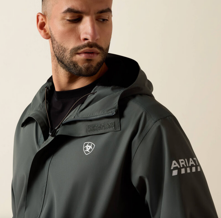 Ariat Men's Rebar Stormshell Lightweight Waterproof Jacket