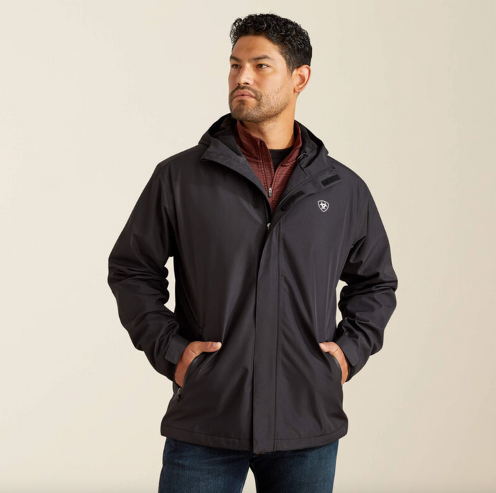 Ariat Men's Rebar Stormshell Lightweight Waterproof Jacket