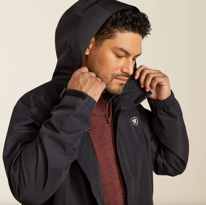 Ariat Men's Rebar Stormshell Lightweight Waterproof Jacket