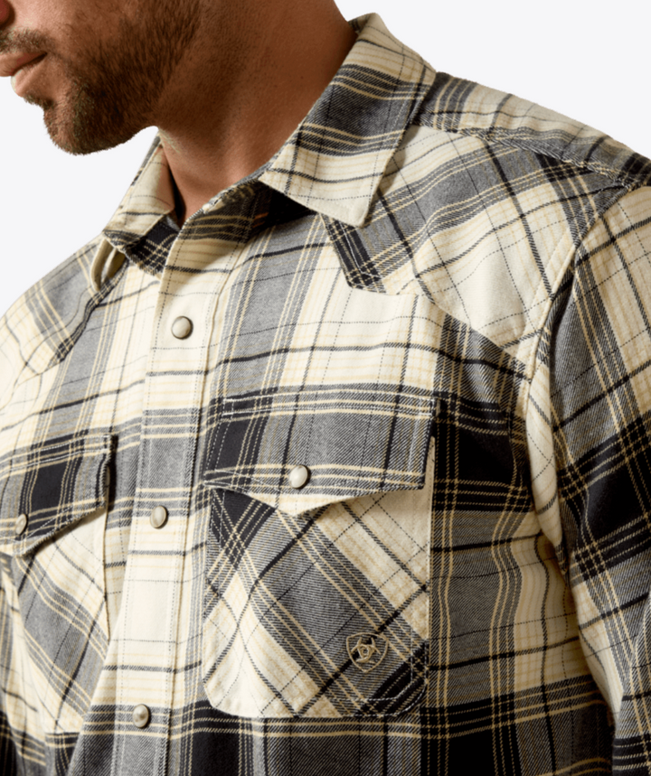 Ariat Men's Retro Harmon Fitted Snap Shirt