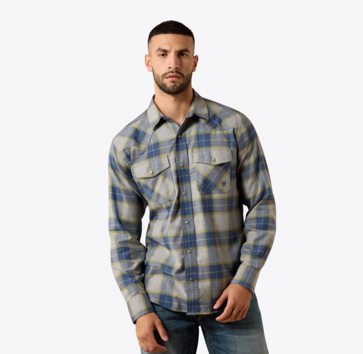 Ariat Men's Retro Hiddleston Fitted Snap Shirt