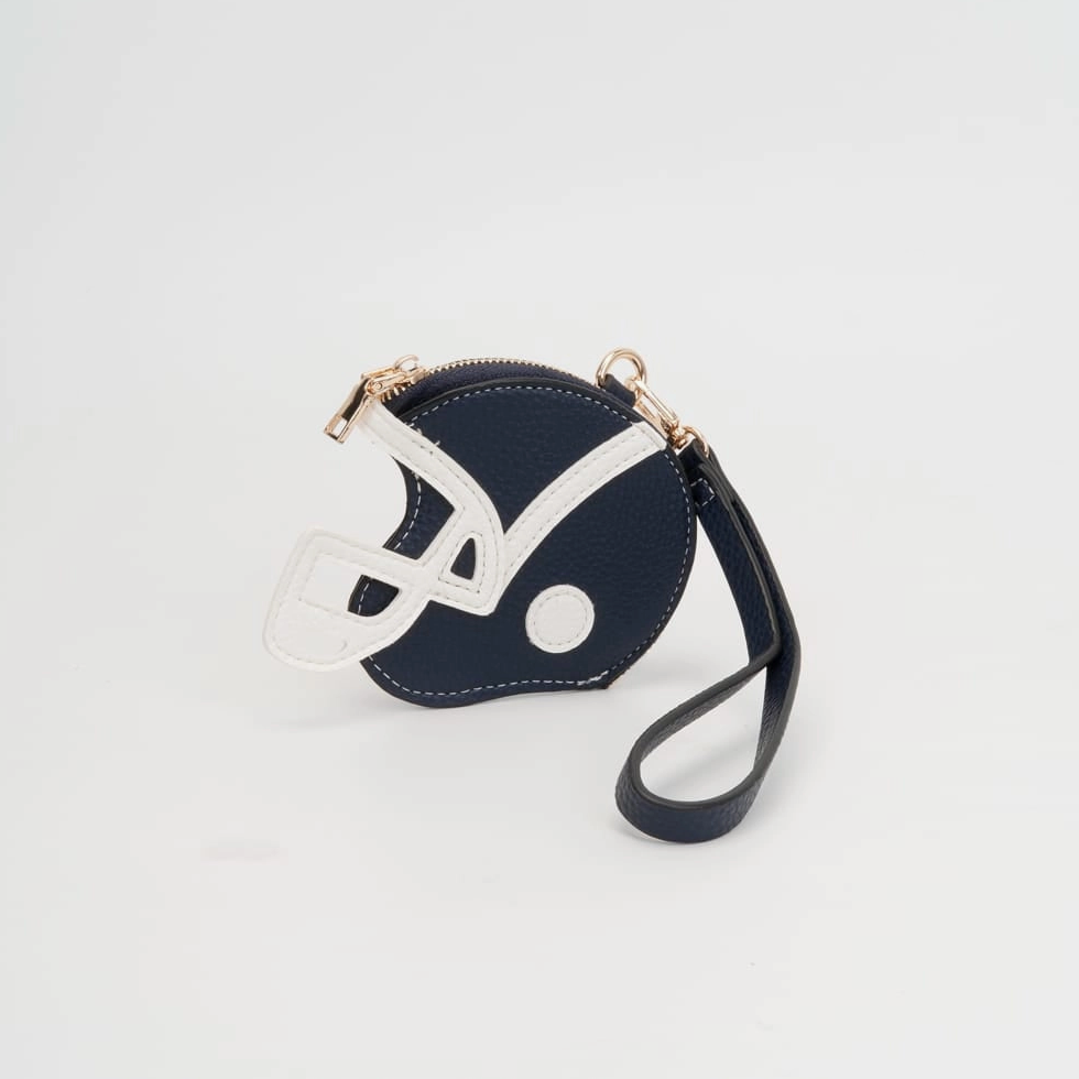 The Helmet Wristlet Coin Pouch