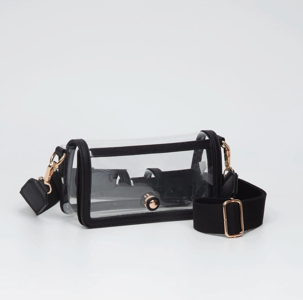 The Lindsay Clear Gameday Crossbody Bag