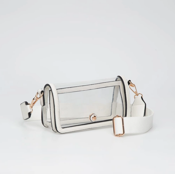 The Lindsay Clear Gameday Crossbody Bag