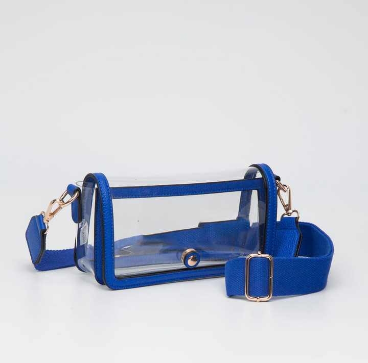 The Lindsay Clear Gameday Crossbody Bag