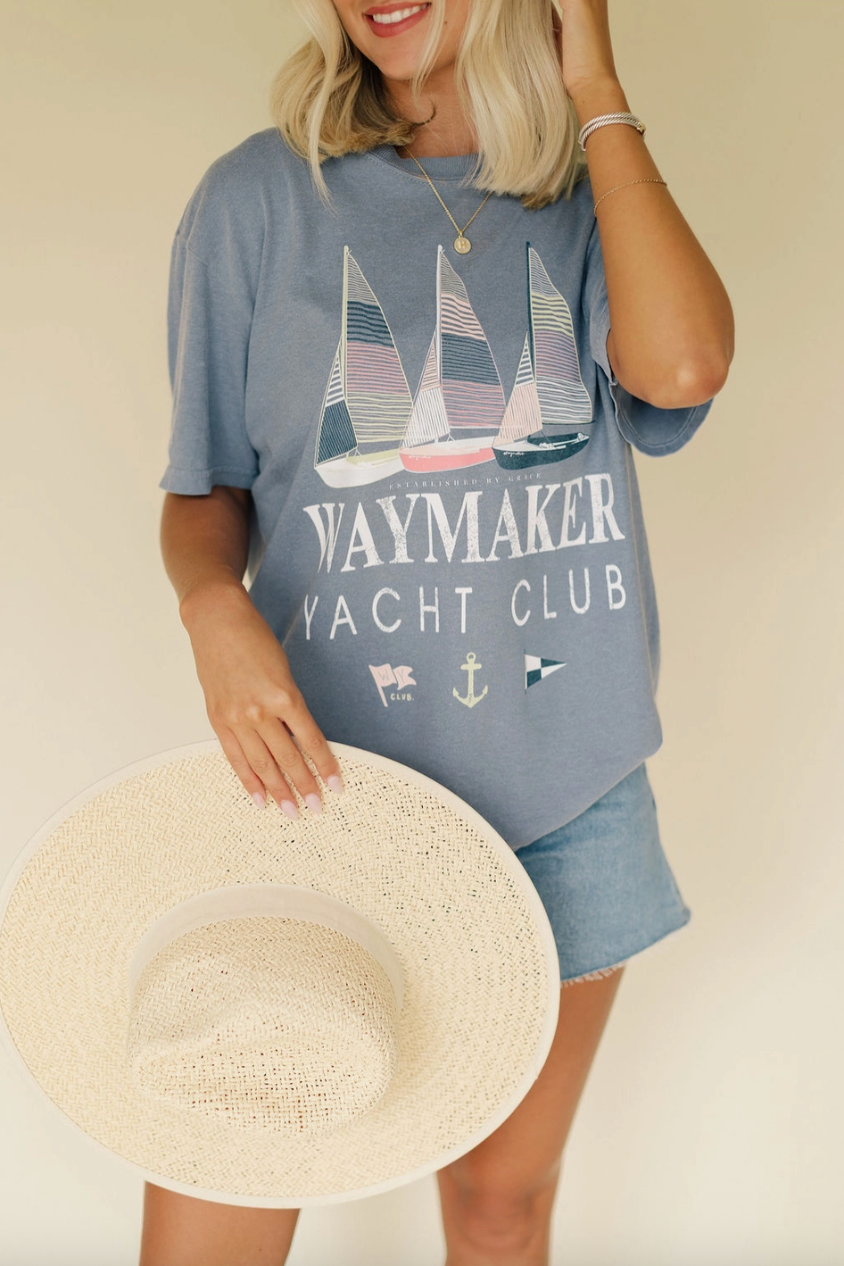 The Waymaker Yacht Club Tee