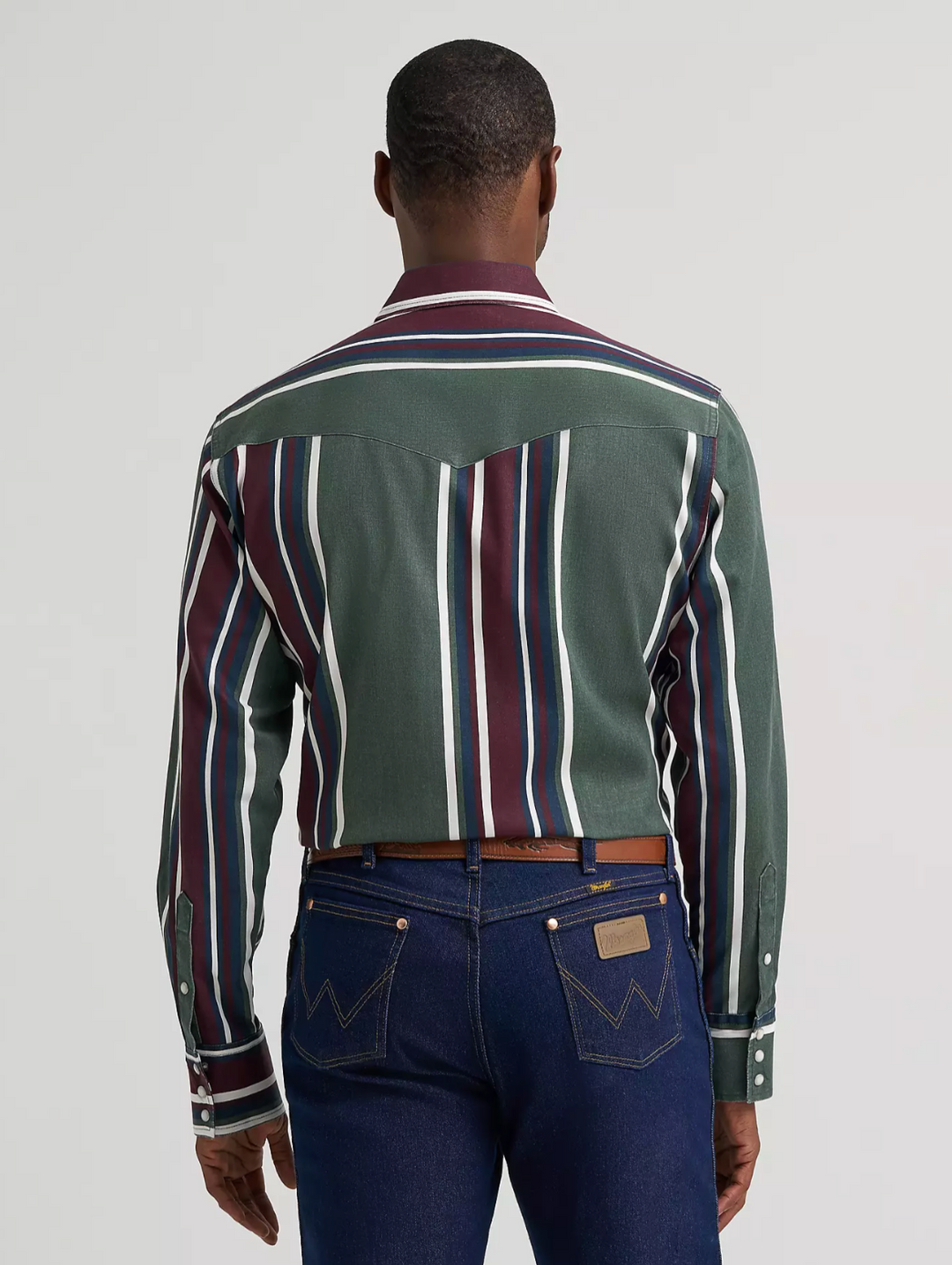 Wrangler Men's Vintage Inspired Brushpopper Shirt