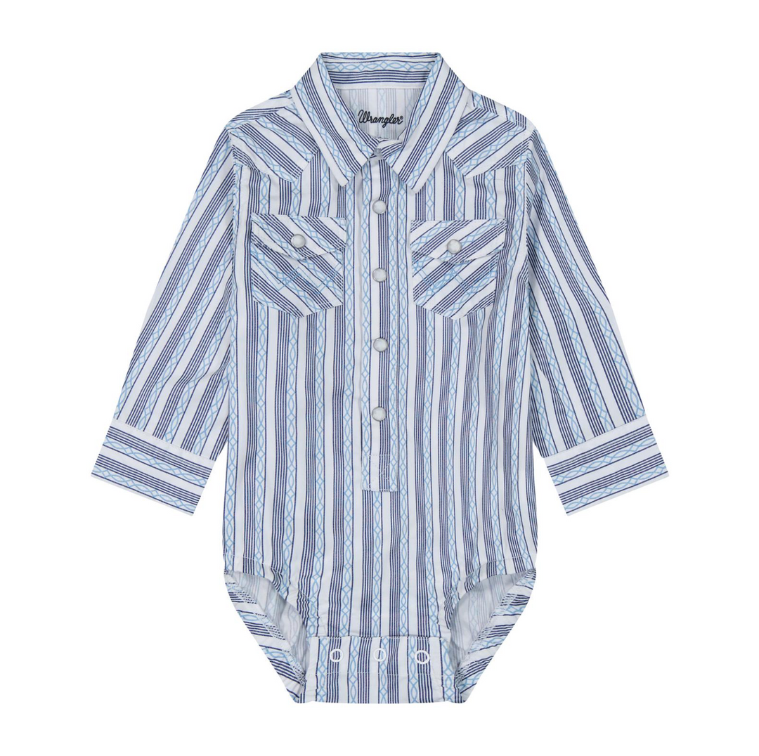 Wrangler Baby Boy Long Sleeve Western Bodysuit