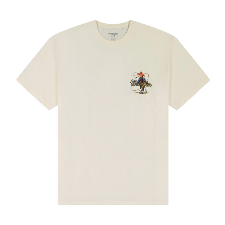 Wrangler Men's Vintage Gallup Graphic Tee