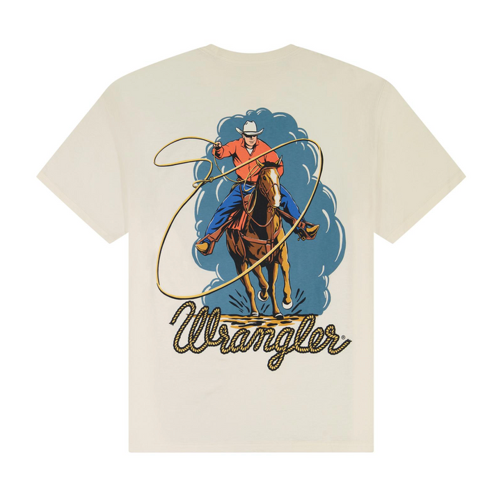 Wrangler Men's Vintage Gallup Graphic Tee