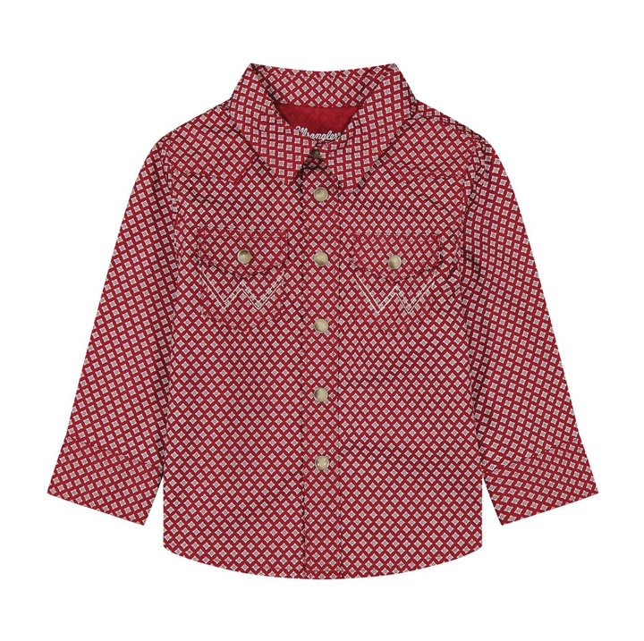 Wrangler Baby Boy Long Sleeve Western Shirt