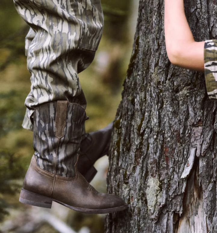 Tecovas x Mossy Oak Doc Kid Boots